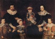 Frans Francken II The Family of the Artist